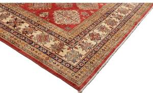 Tappeto Kazak Fine Stilizzato Rosso Avorio 200x296 Cm
