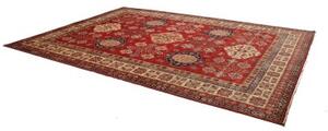 Tappeto Kazak Fine Stilizzato Rosso Beige 293x398 Cm