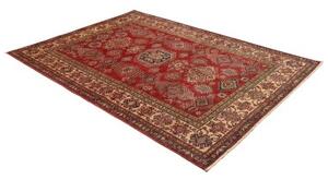 Tappeto Kazak Fine Geometrico Rosso Beige 182x253 Cm