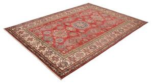 Tappeto Kazak Fine Geometrico Rosso Beige 182x253 Cm