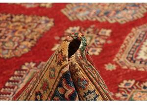 Tappeto Kazak Fine Stilizzato Rosso Avorio 200x296 Cm