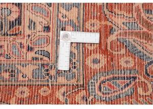 Tappeto Kashamr Zirkhaki Stilizzato Rosso Blu Scuro 295x380 Cm
