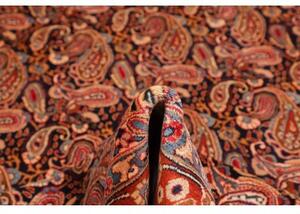 Tappeto Kashamr Zirkhaki Stilizzato Rosso Blu Scuro 295x380 Cm