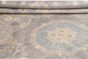Tappeto Kairo Stilizzato Grigio Lavanda Beige 275x368 Cm