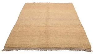 Tappeto Kilim Moderno Tinta Unita Beige Sabbia 155x194 Cm