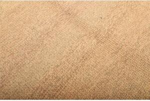 Tappeto Kilim Moderno Tinta Unita Beige Sabbia 155x194 Cm