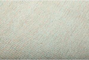 Tappeto Kilim Moderno Tinta Unita Verde Chiaro Beige 206x287 Cm