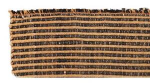 Tappeto Kilim Moderno Geometrico Marrone Beige 201x302 Cm