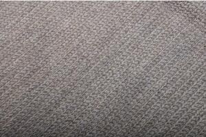 Tappeto Kilim Moderno Tinta Unita Grigio Tortora 172x235 Cm
