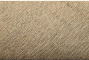 Tappeto Kilim Moderno Tinta Unita Beige Avorio 160x197 Cm