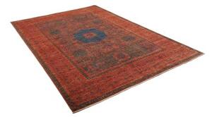 Tappeto Kairo Medaglione Ruggine Blu Scuro 173x244 Cm
