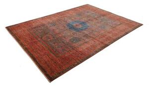 Tappeto Kairo Medaglione Ruggine Blu Scuro 173x244 Cm