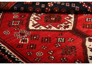 Tappeto Shiraz Stilizzato Rosso Blu Scuro 160x279 Cm
