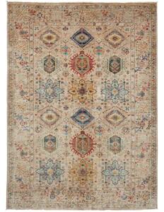 Tappeto Floralia Stilizzato Beige Blu 169x235 Cm
