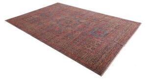 Tappeto Kairo Medaglione Rosso Mattone Blu Petrolio 197x292 Cm