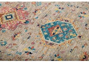 Tappeto Floralia Geometrico Beige Multicolore 95x152 Cm