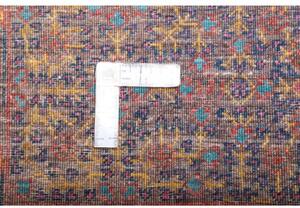 Tappeto Kairo Medaglione Rosso Mattone Blu Petrolio 197x292 Cm