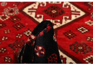 Tappeto Shiraz Stilizzato Rosso Blu Scuro 160x279 Cm