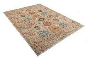 Tappeto Floralia Stilizzato Beige Blu 169x235 Cm