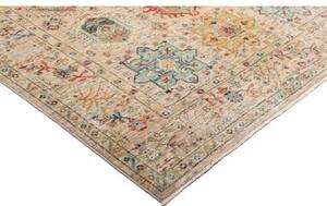 Tappeto Floralia Stilizzato Beige Blu 169x235 Cm