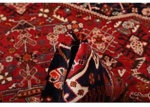 Tappeto Shiraz Stilizzato Rosso Blu Scuro 160x252 Cm