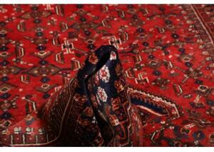 Tappeto Shiraz Stilizzato Rosso Ruggine Blu Scuro 160x260 Cm