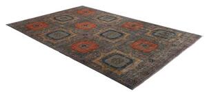 Tappeto Kairo Geometrico Blu Mattone 202x302 Cm