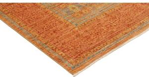 Tappeto Kairo Stilizzato Ruggine Azzurro 153x196 Cm