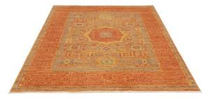 Tappeto Kairo Stilizzato Ruggine Azzurro 153x196 Cm