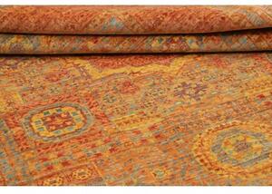 Tappeto Kairo Stilizzato Ruggine Azzurro 153x196 Cm