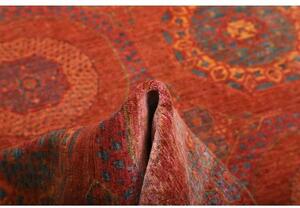 Tappeto Kairo Stilizzato Rosso Blu 204x293 Cm