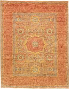 Tappeto Kairo Stilizzato Ruggine Azzurro 153x196 Cm