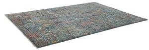Tappeto Floralia Floreale Blu Petrolio Beige 207x295 Cm