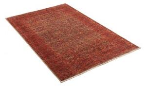 Tappeto Kairo Stilizzato Rosso Ruggine Blu 98x151 Cm