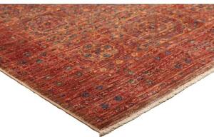 Tappeto Kairo Stilizzato Rosso Ruggine Blu 98x151 Cm