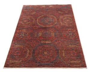Tappeto Kairo Geometrico Rosso Mattone Blu Petrolio 98x154 Cm