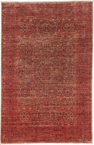 Tappeto Kairo Stilizzato Rosso Ruggine Blu 98x151 Cm