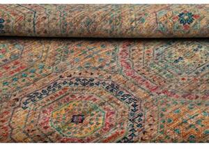 Tappeto Kairo Stilizzato Beige Blu 124x180 Cm