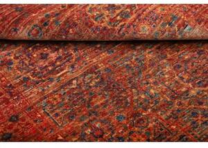 Tappeto Kairo Stilizzato Rosso Ruggine Blu 98x151 Cm