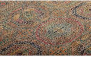 Tappeto Kairo Stilizzato Beige Blu 124x180 Cm