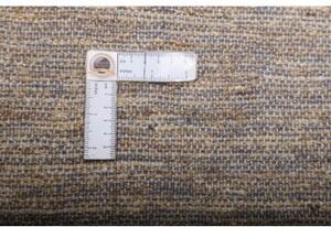 Tappeto Gabbeh Tinta Unita Beige Marrone Chiaro 156x207 Cm