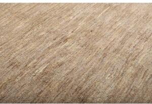 Tappeto Gabbeh Tinta Unita Beige Marrone Chiaro 156x207 Cm