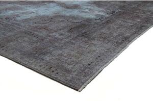 Tappeto Vintage Medaglione Floreale Blu Grigio 228x334 Cm