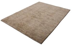 Tappeto Gabbeh Tinta Unita Beige Marrone Chiaro 156x207 Cm