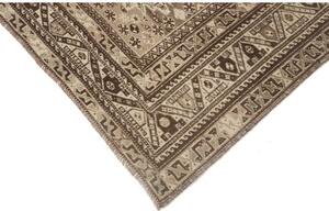 Tappeto Vintage Stilizzato Beige Marrone 204x286 Cm