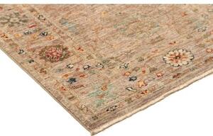 Tappeto Zigler Fine Stilizzato Beige Rosa Antico Corsia 79x296 Cm
