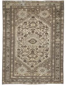 Tappeto Vintage Stilizzato Beige Marrone 204x286 Cm