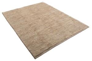 Tappeto Gabbeh Tinta Unita Beige Marrone Chiaro 156x207 Cm