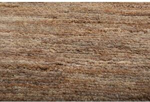Tappeto Gabbeh Geometrico Marrone Sabbia Grigio Scuro 205x277 Cm