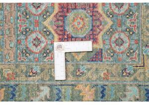 Tappeto Kairo Stilizzato Verde Petrolio Beige 251x317 Cm
